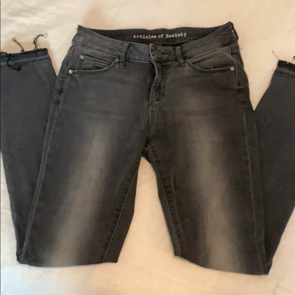 grey washed jeans